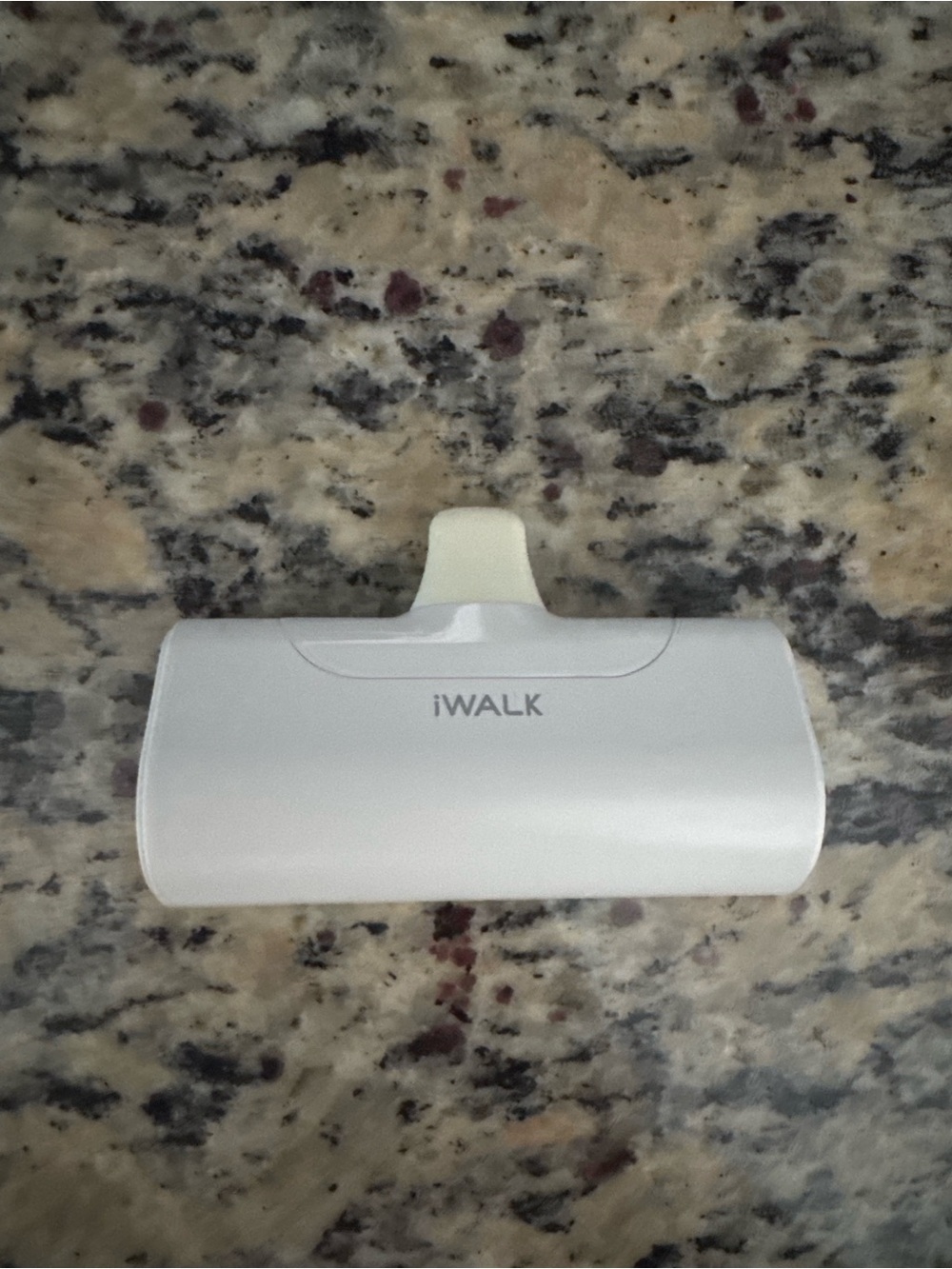 Compact White Portable Charger for iPhones USB C
